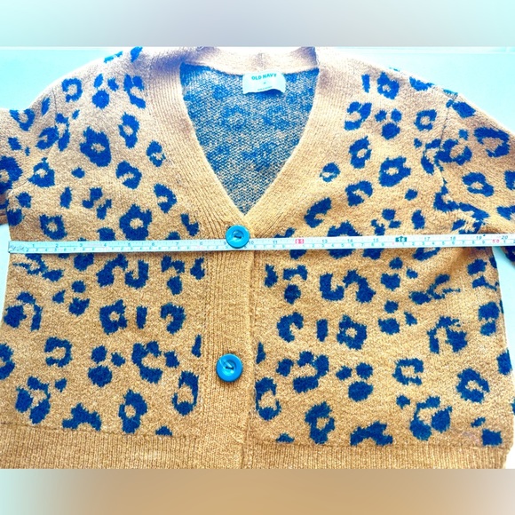 Old Navy Leopard V Neck Sweater Size XS - Picture 5 of 5